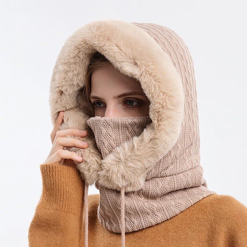 Women's fur hat - Bonyver