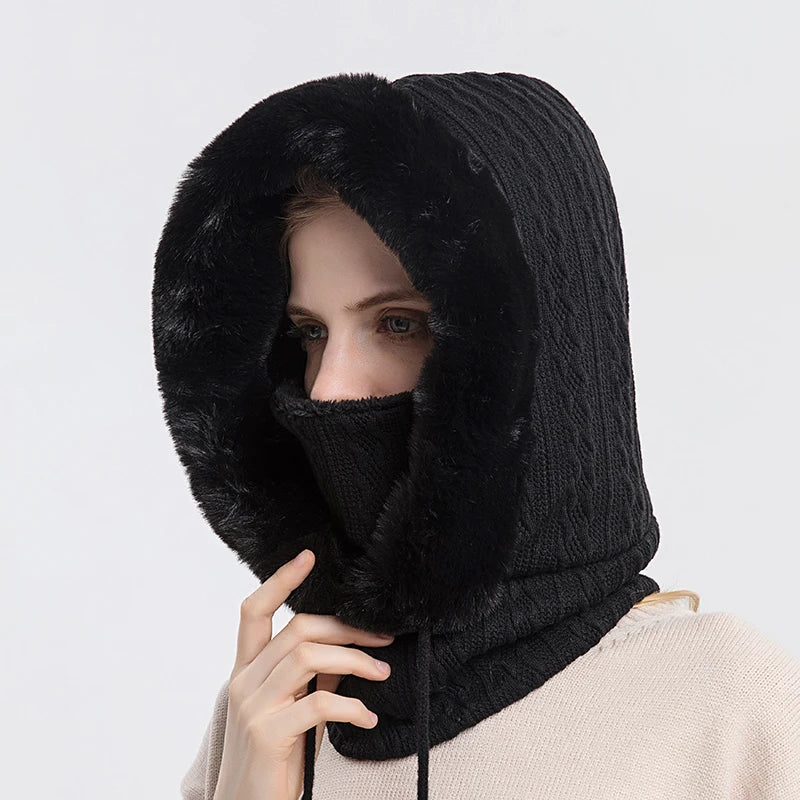 Women's fur hat - Bonyver