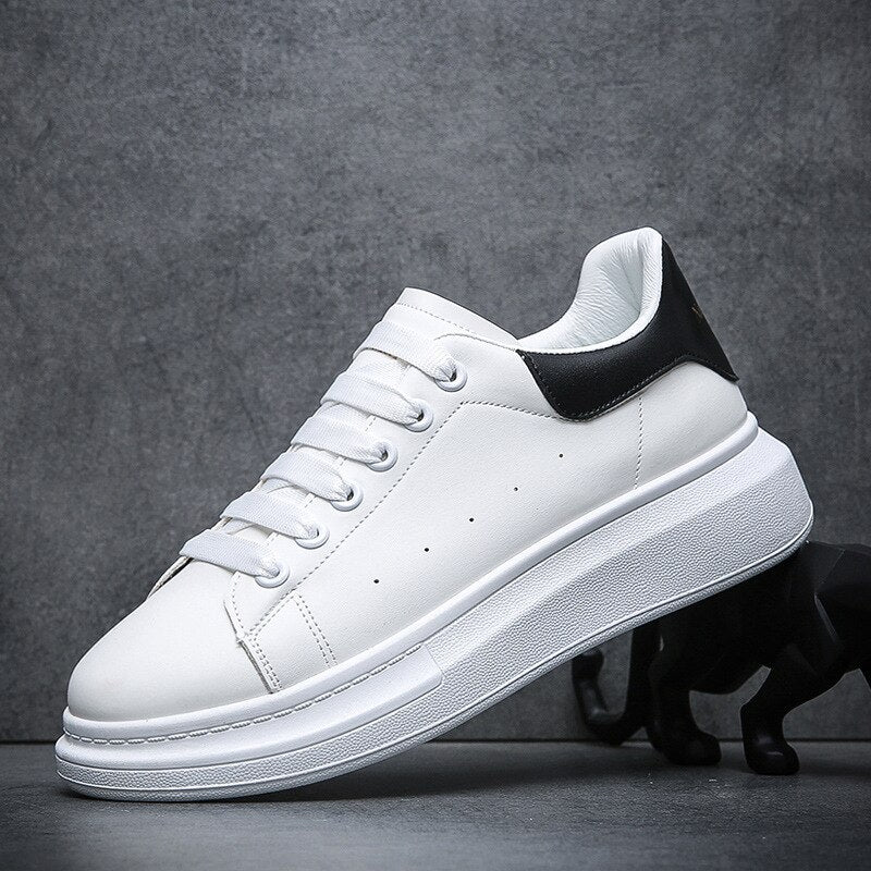 Variant image for Max: Weiße Sneaker Herren – Trendige Plateau-Schuhe mit Chunky Sohle für Stil und Komfort-3